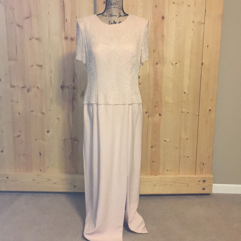 Mon Cheri Montage Collection Formal Beaded Dress